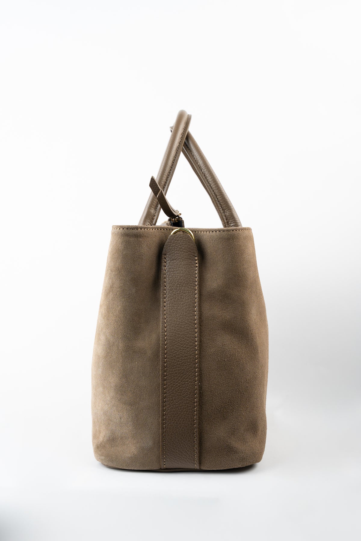 Sac Cabas Milia Suede - Taupe