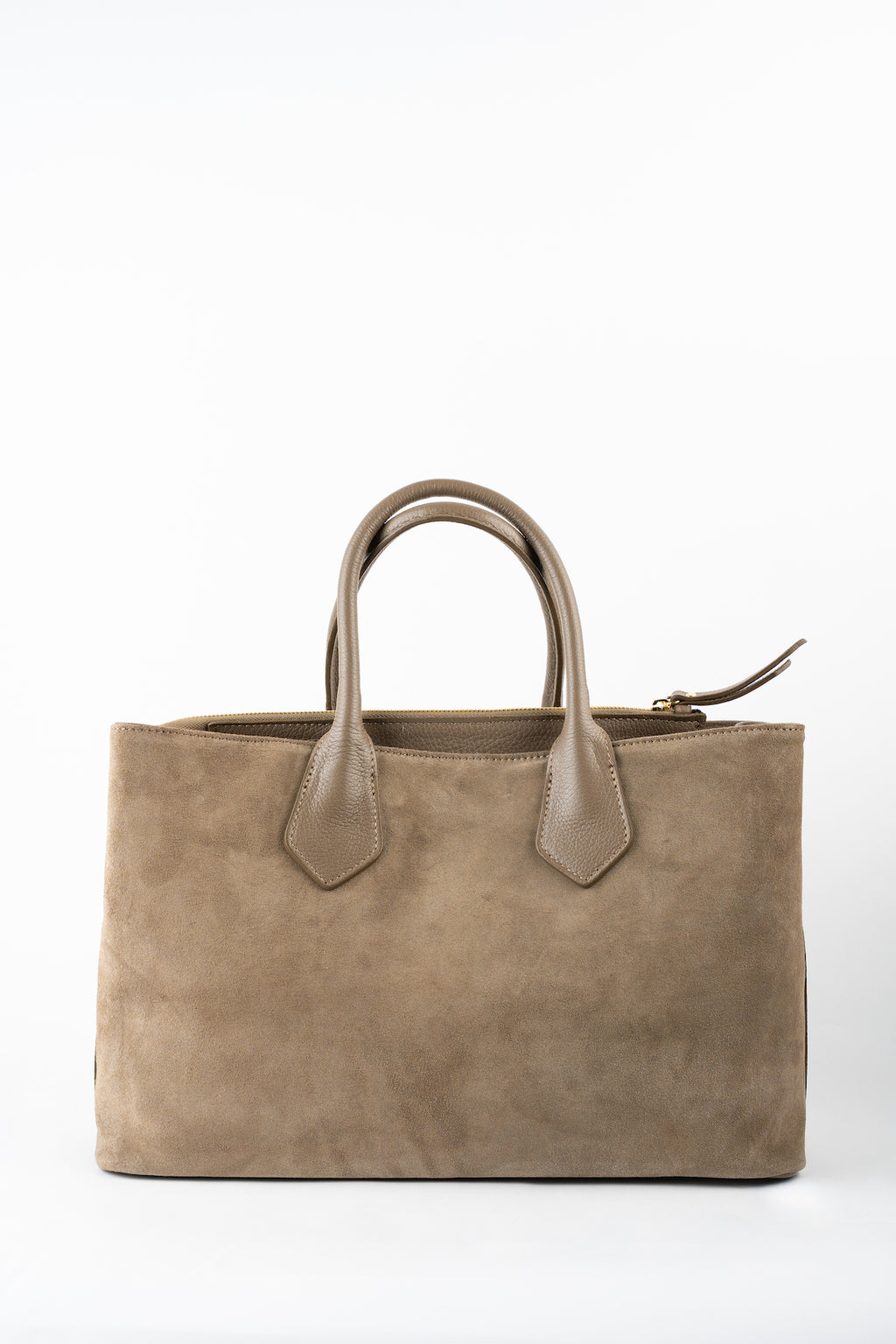 Sac Cabas Milia Suede - Taupe