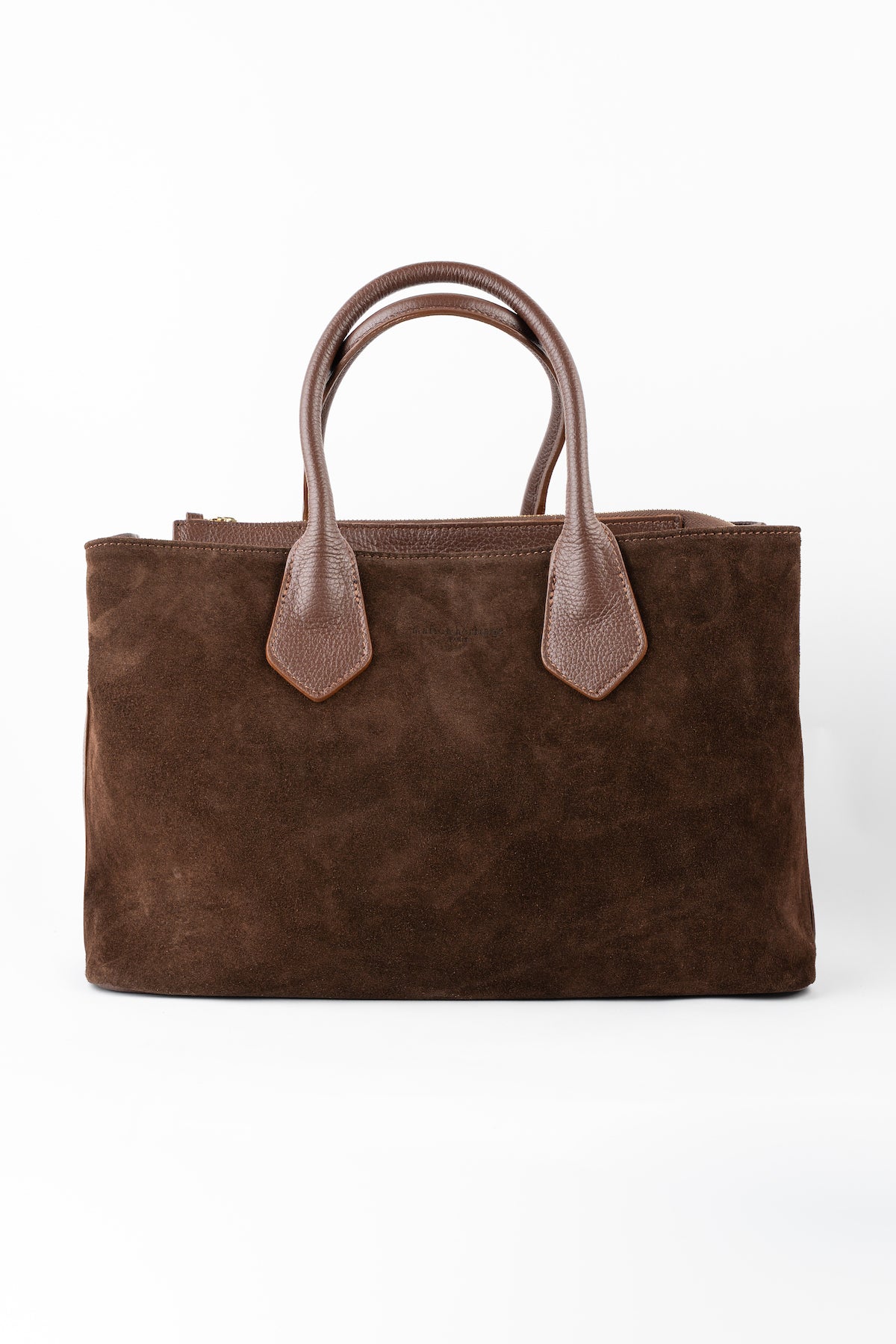 Sac Cabas Milia Suede - Marron