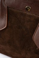 Sac Cabas Milia Suede - Marron