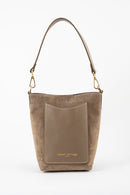 Mini Leyla Shoulder Bag - Taupe