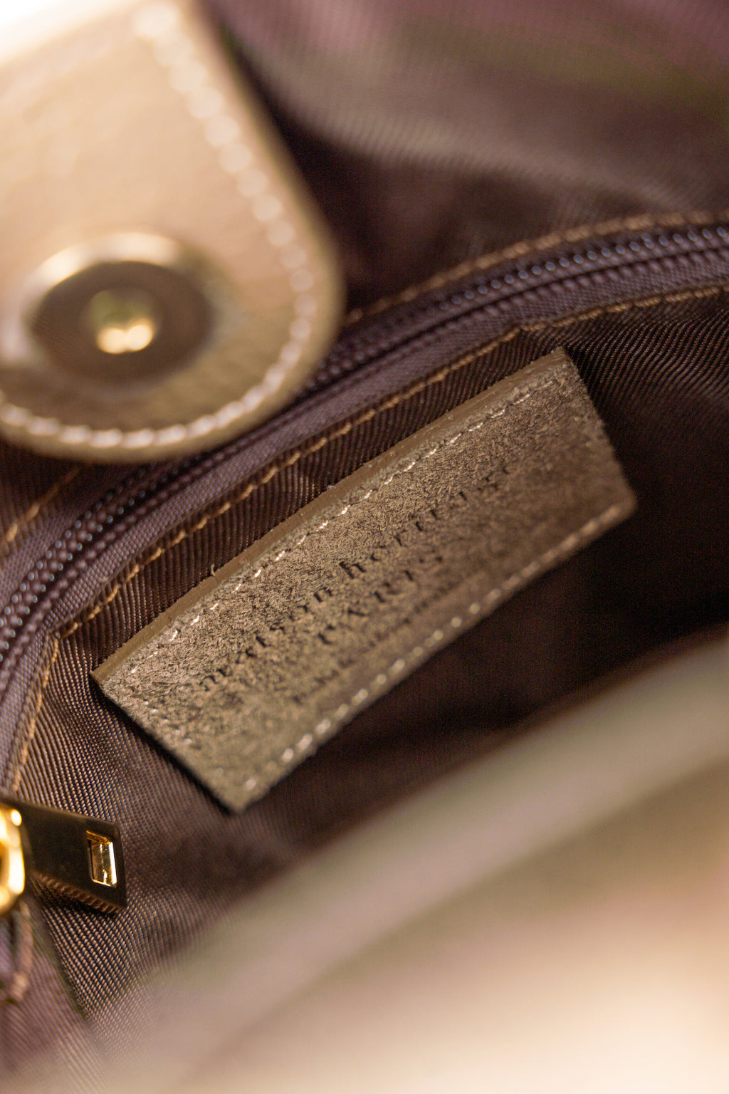 Sac Porté-Épaule Mini Leyla - Taupe