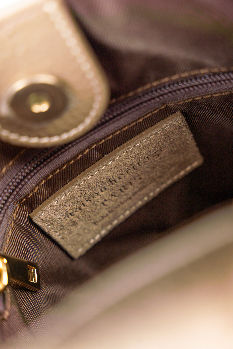 Mini Leyla Shoulder Bag - Taupe