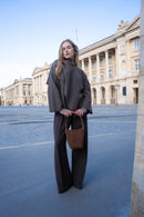 Sac Porté-Épaule Mini Leyla - Marron