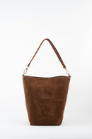 Sac Porté-Épaule Mini Leyla - Marron