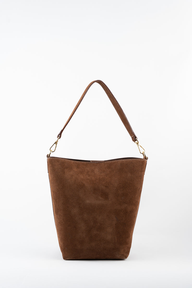 Sac Porté-Épaule Mini Leyla - Marron
