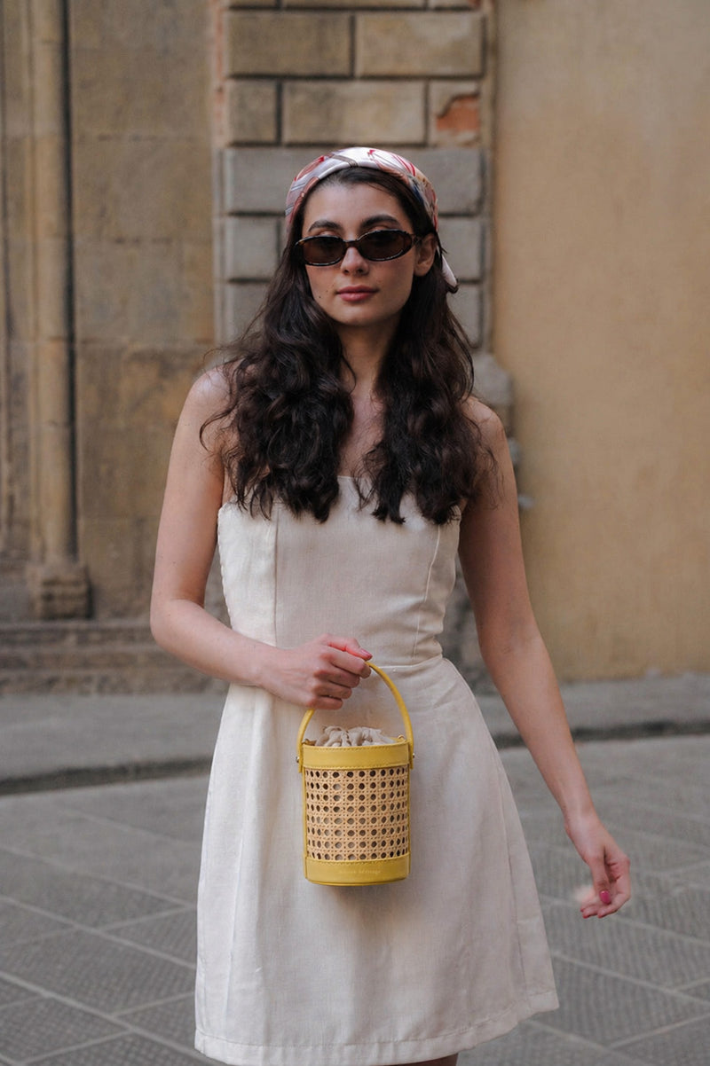 Sac A Main Petit Lucci - Jaune