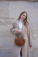 Bolso de mano Mini Sparti de ante - Marrón