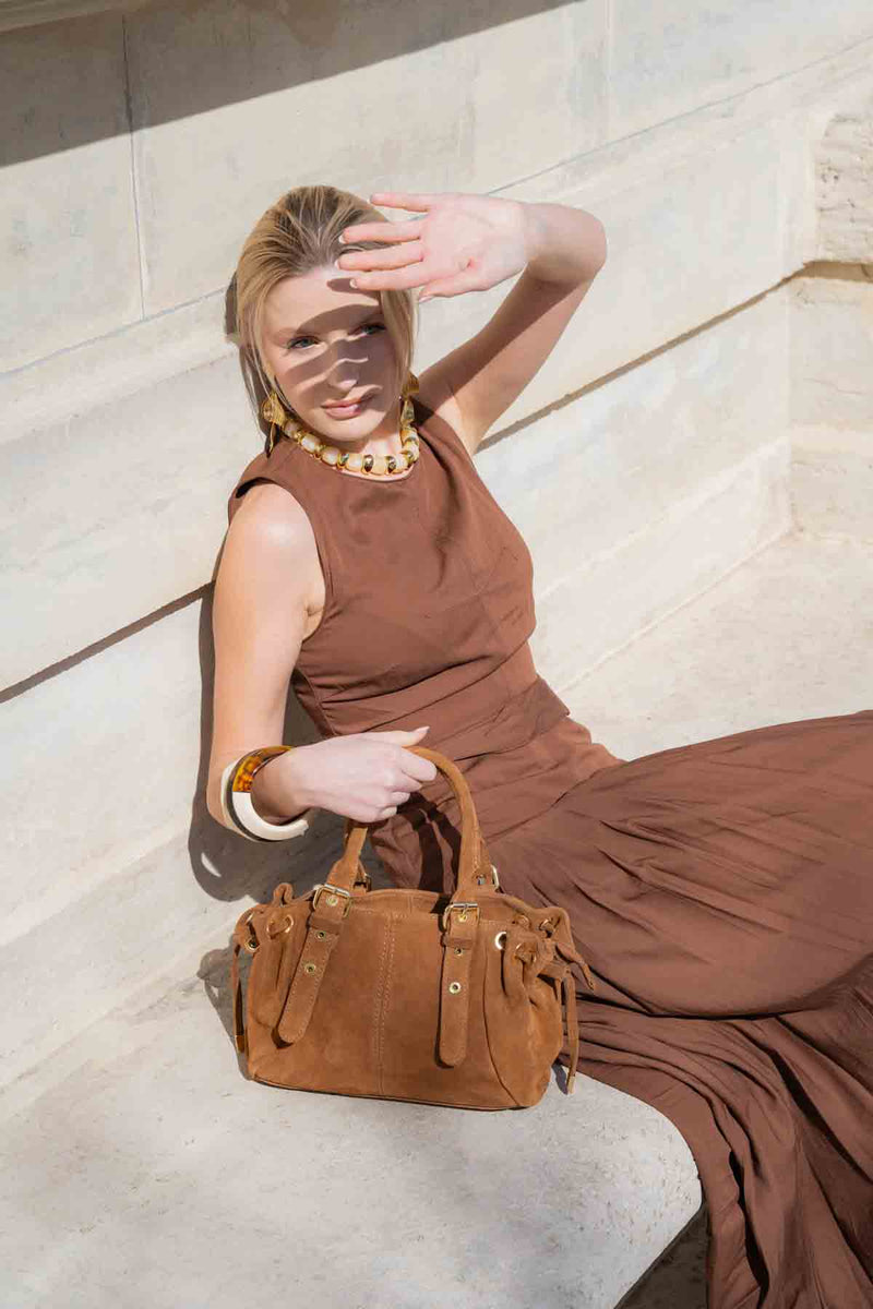 Sac A Main Petit Sunny - Camel