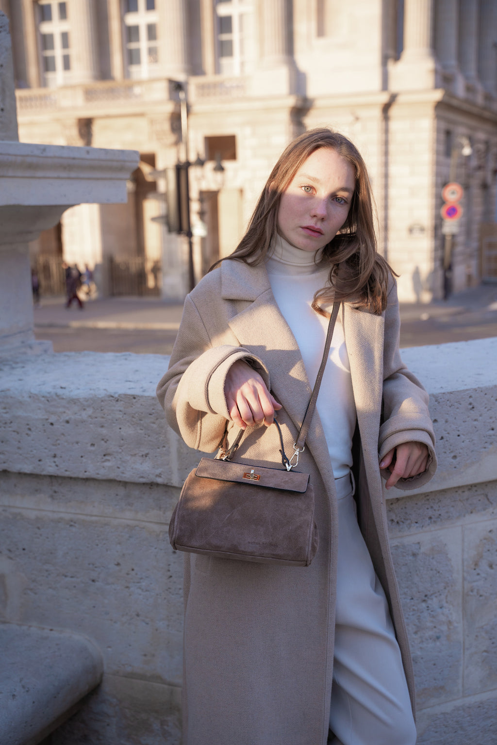 Sac À Main Mini Talia - Taupe