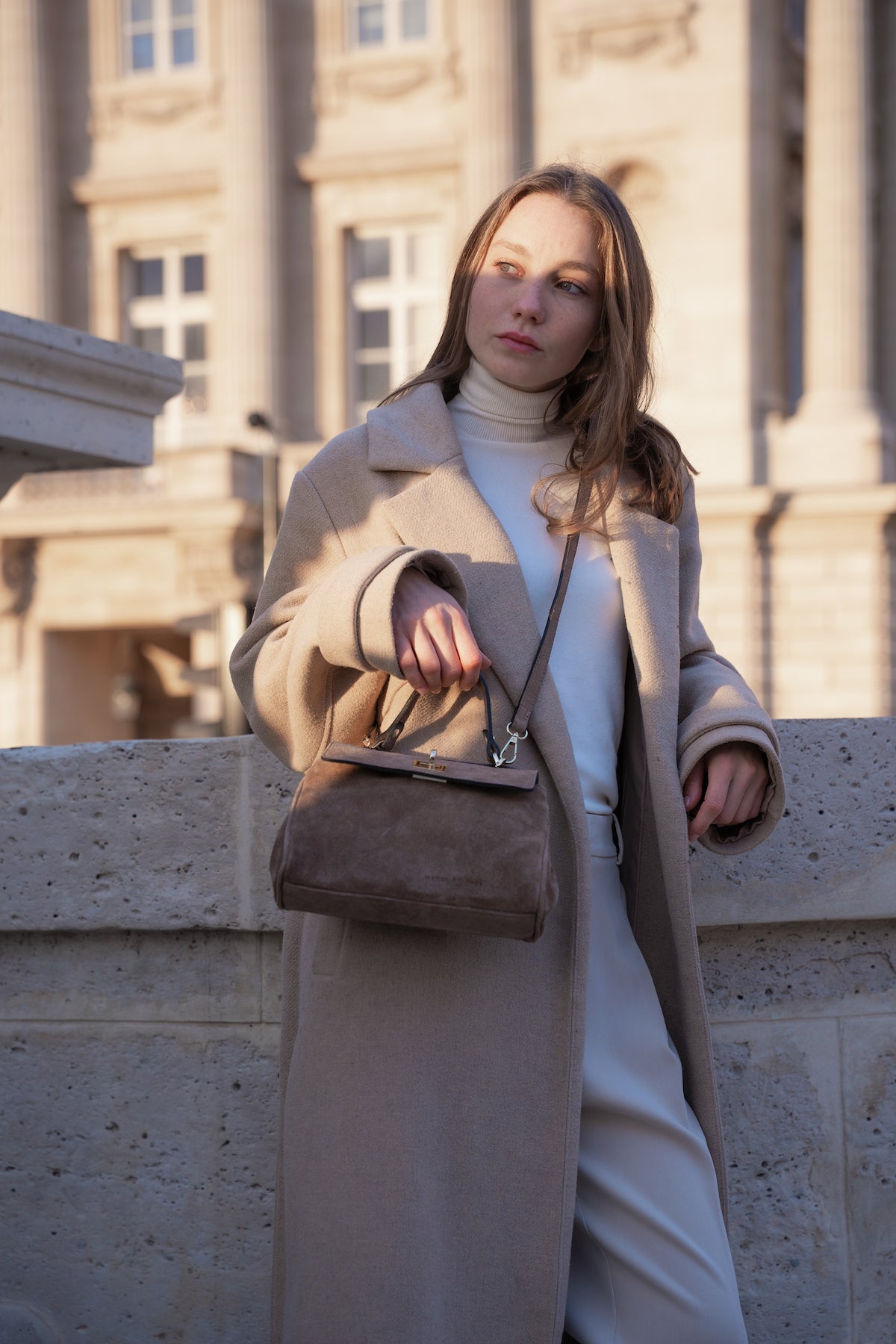 Sac À Main Mini Talia - Taupe