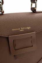 Sac A Main Mini Votti Graine - Camel