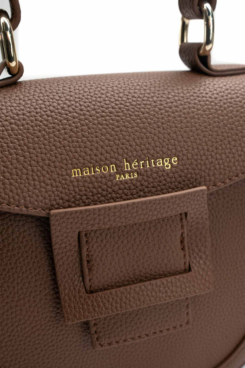 Sac A Main Mini Votti Graine - Camel