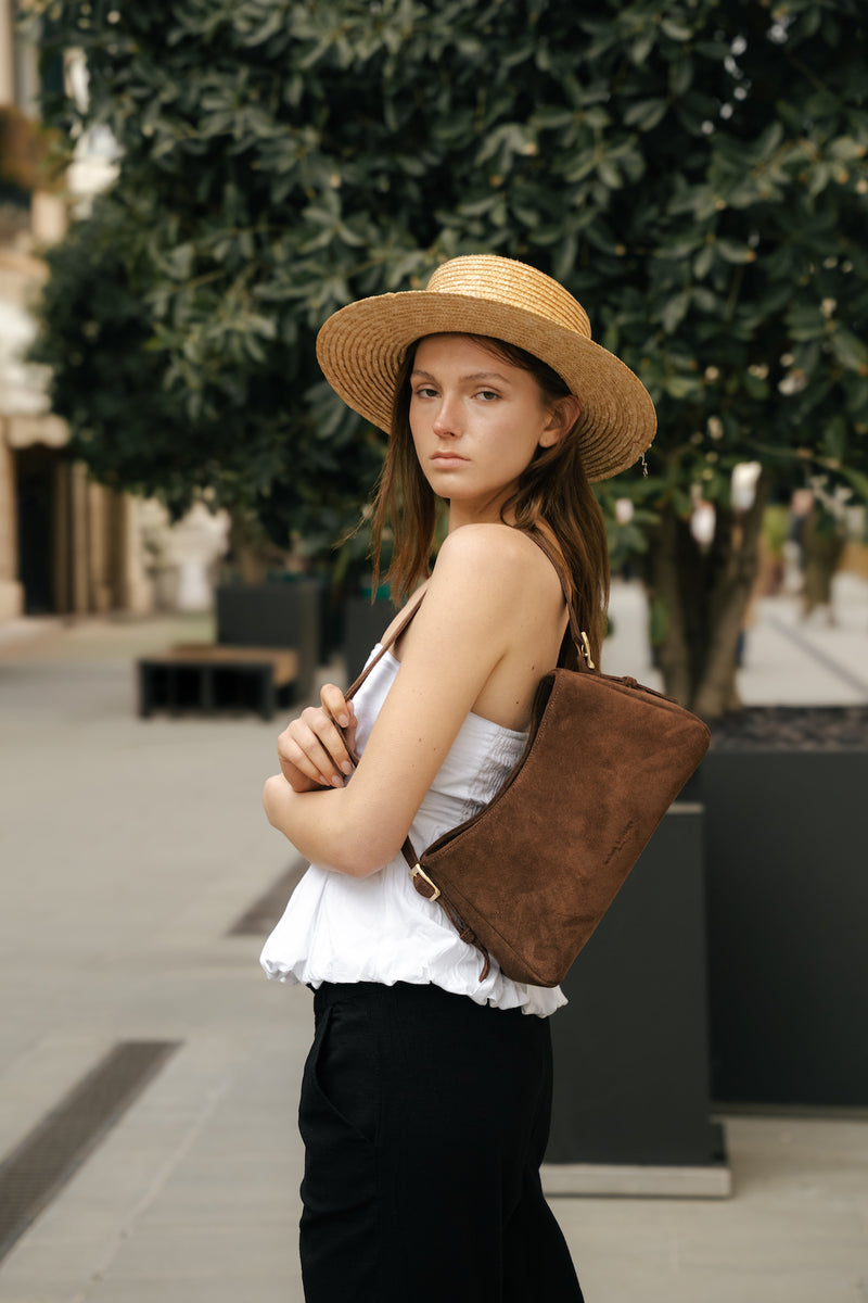 Sac Porte Epaule Napoli - Camel