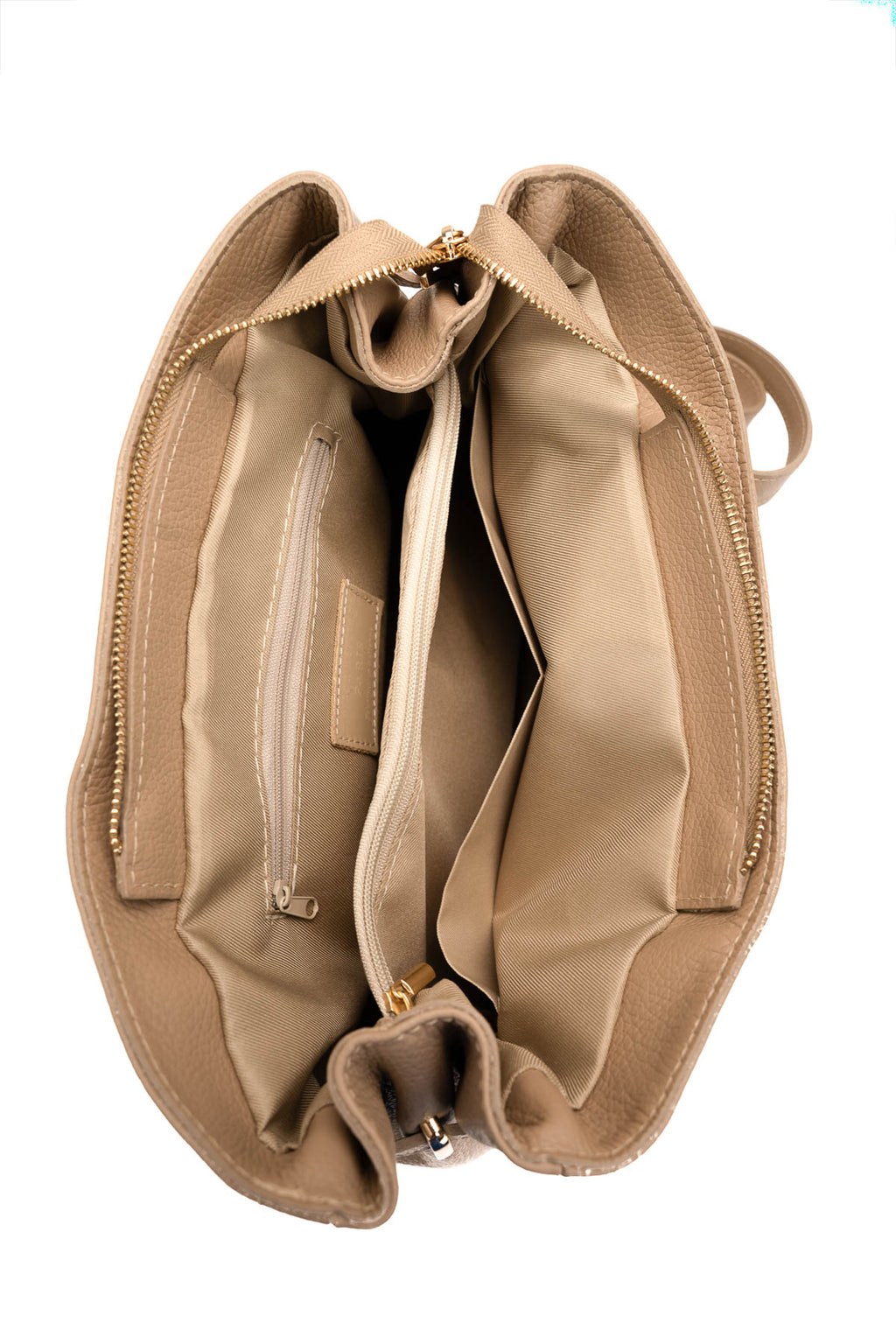 Sac A Main Nara - Taupe