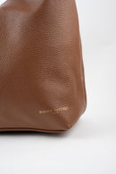Nord Graine Shoulder Bag - Dark Camel