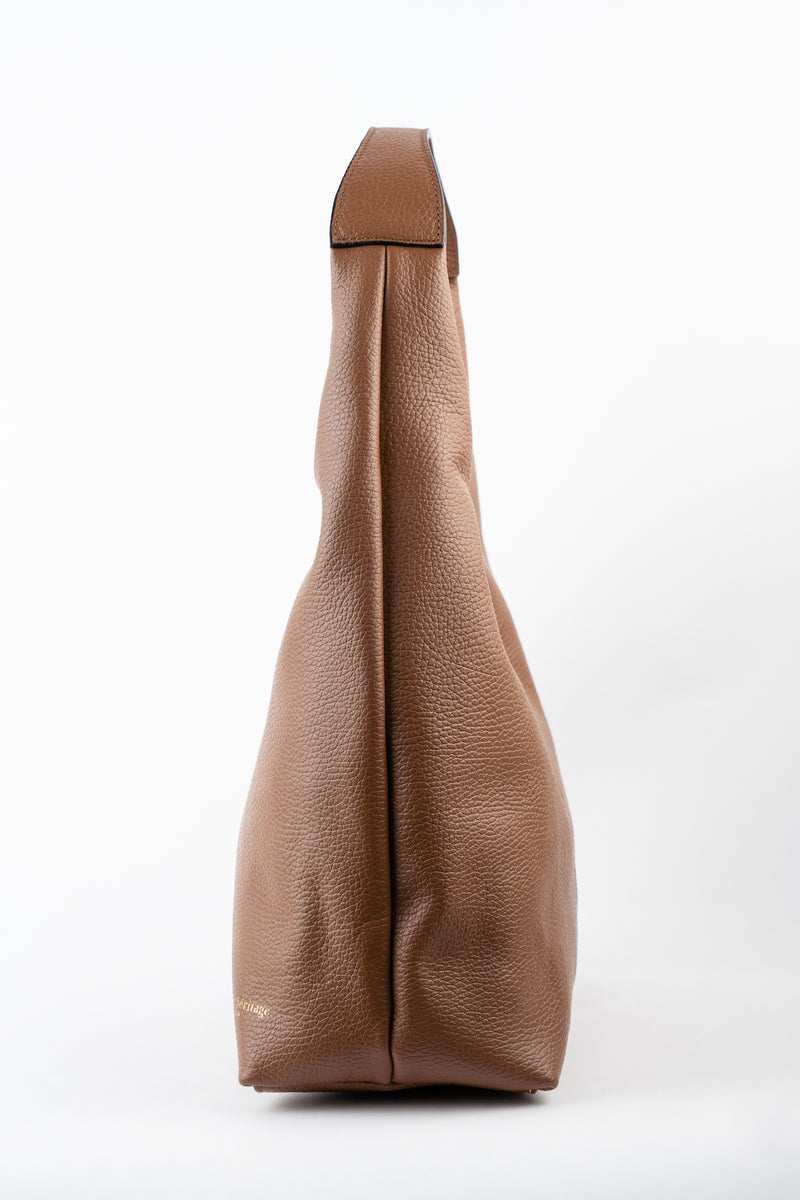 Nord Graine Shoulder Bag - Dark Camel