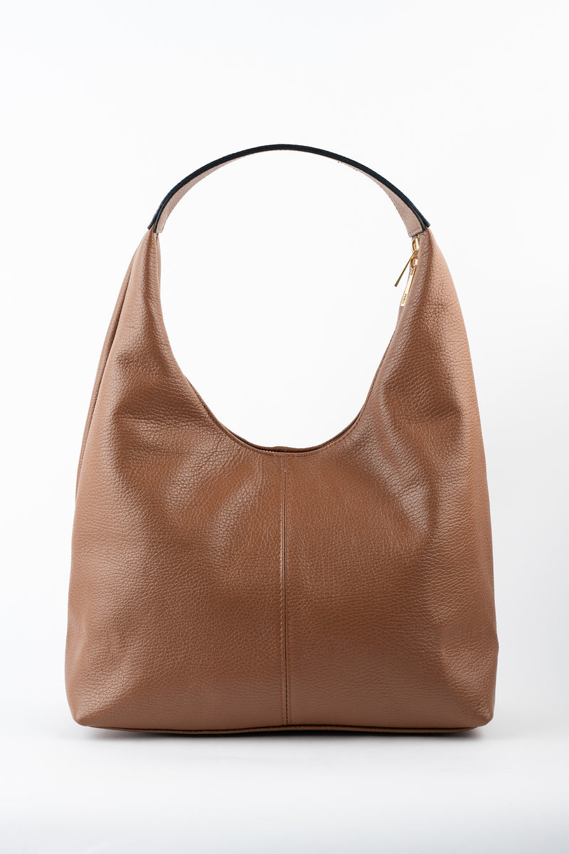 Nord Graine Shoulder Bag - Dark Camel