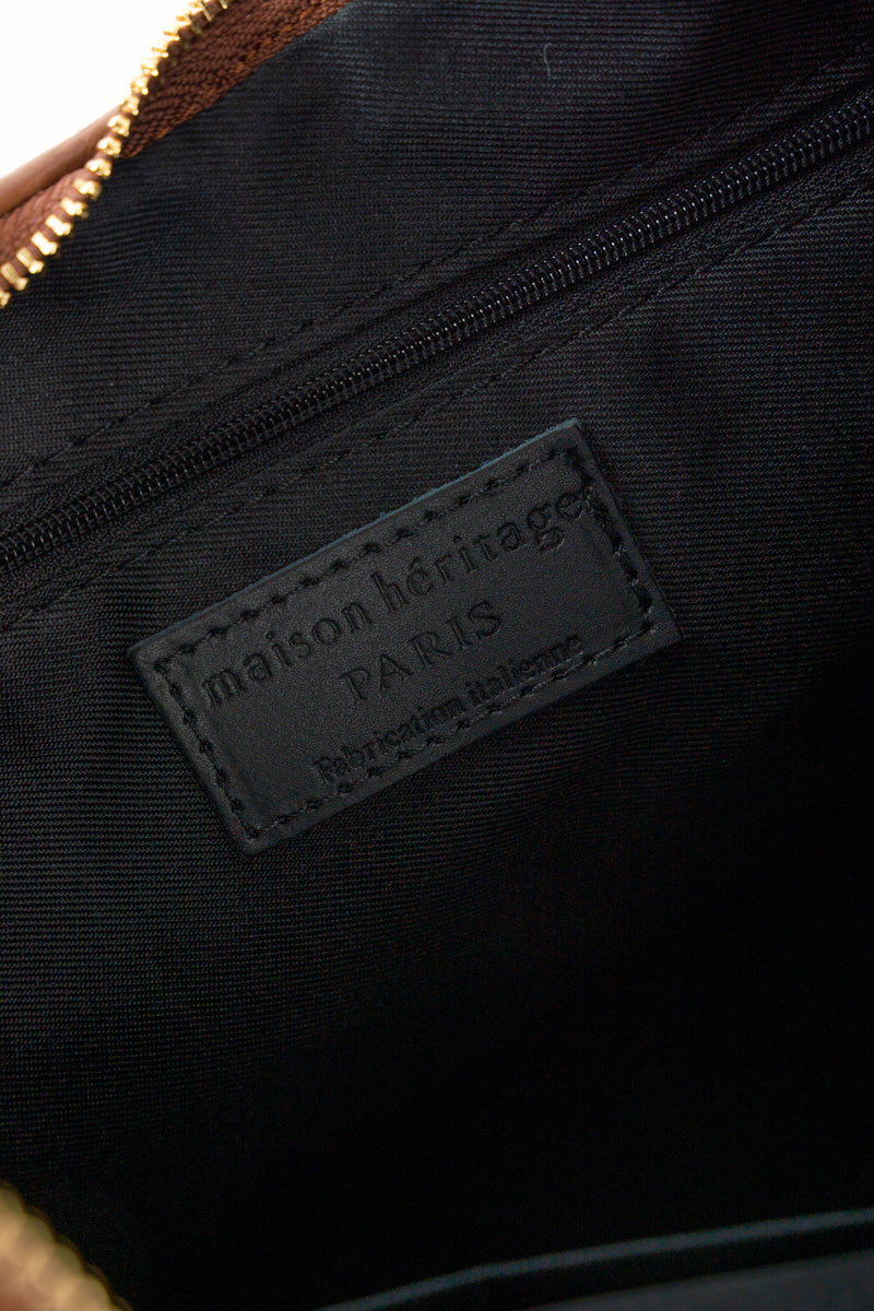 Nord Graine Shoulder Bag - Dark Camel