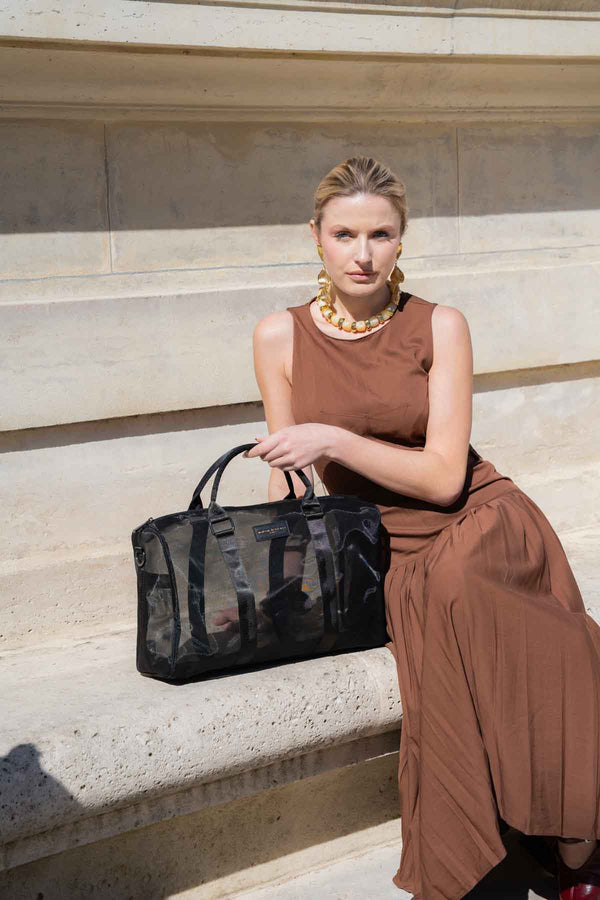 Bolso tote deportivo Oasis - Negro