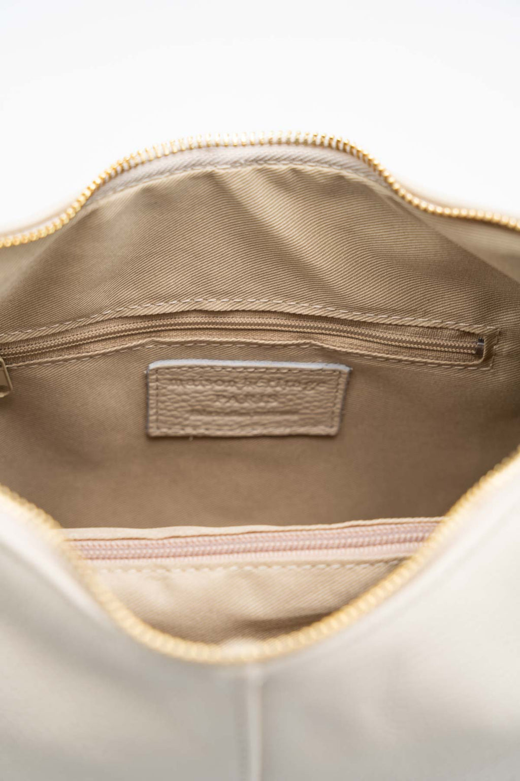 Borsa a spalla Onda - Bianco sporco