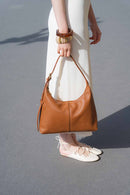Bolso De Hombro Onda - Camel