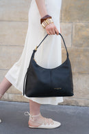 Bolso de hombro Onda - Negro