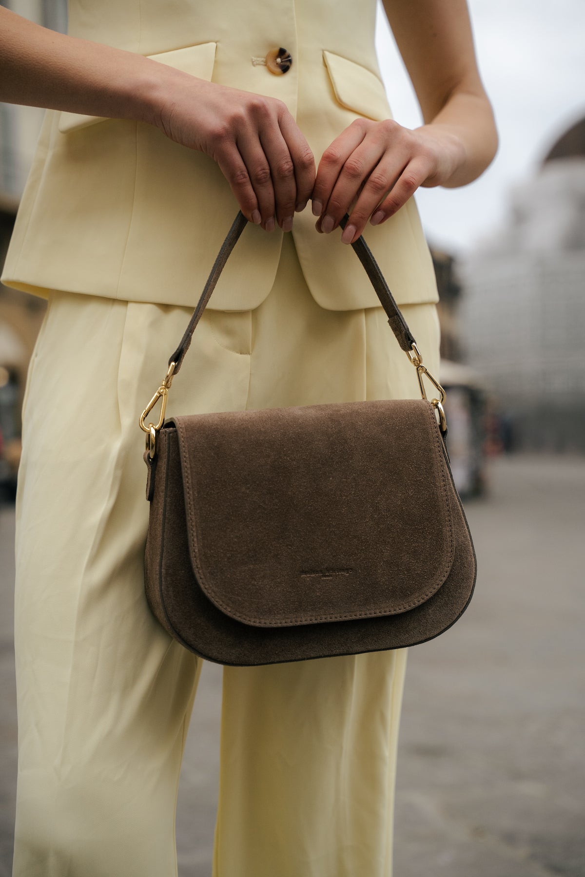Sac Bandouliere Otia - Taupe