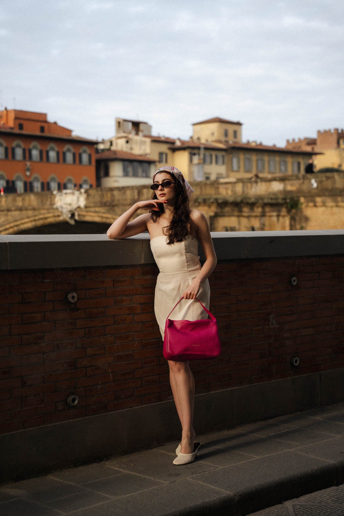 Sac Porte Epaule Ozio - Fuchsia
