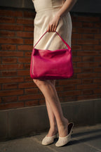 Sac Porte Epaule Ozio - Fuchsia