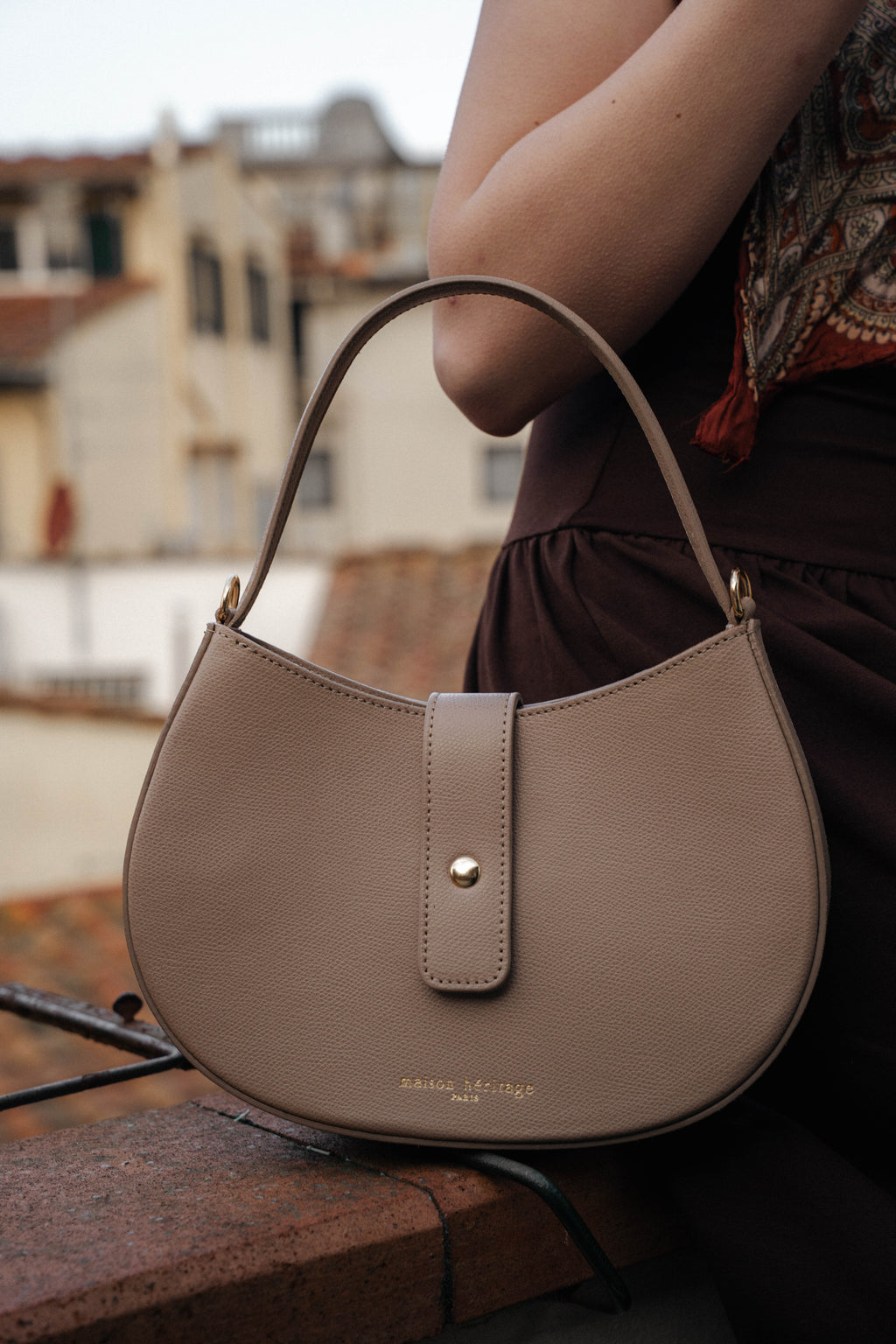 Sac A Main Piazza - Taupe