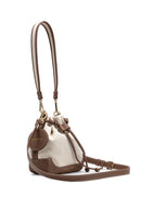 Punchy Messenger Bag - Beige