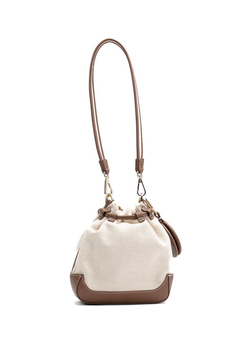 Punchy Messenger Bag - Beige