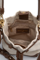 Punchy Messenger Bag - Beige