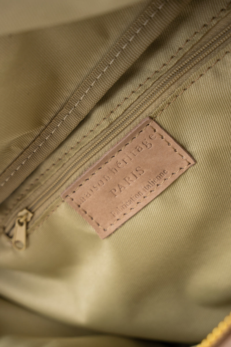 Sac Banane Rachel Nubuk - Taupe