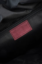 Sac Banane Rachel Nubuk - Bordeau
