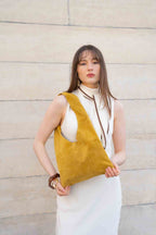Sac Porte Epaule Rica - Jaune
