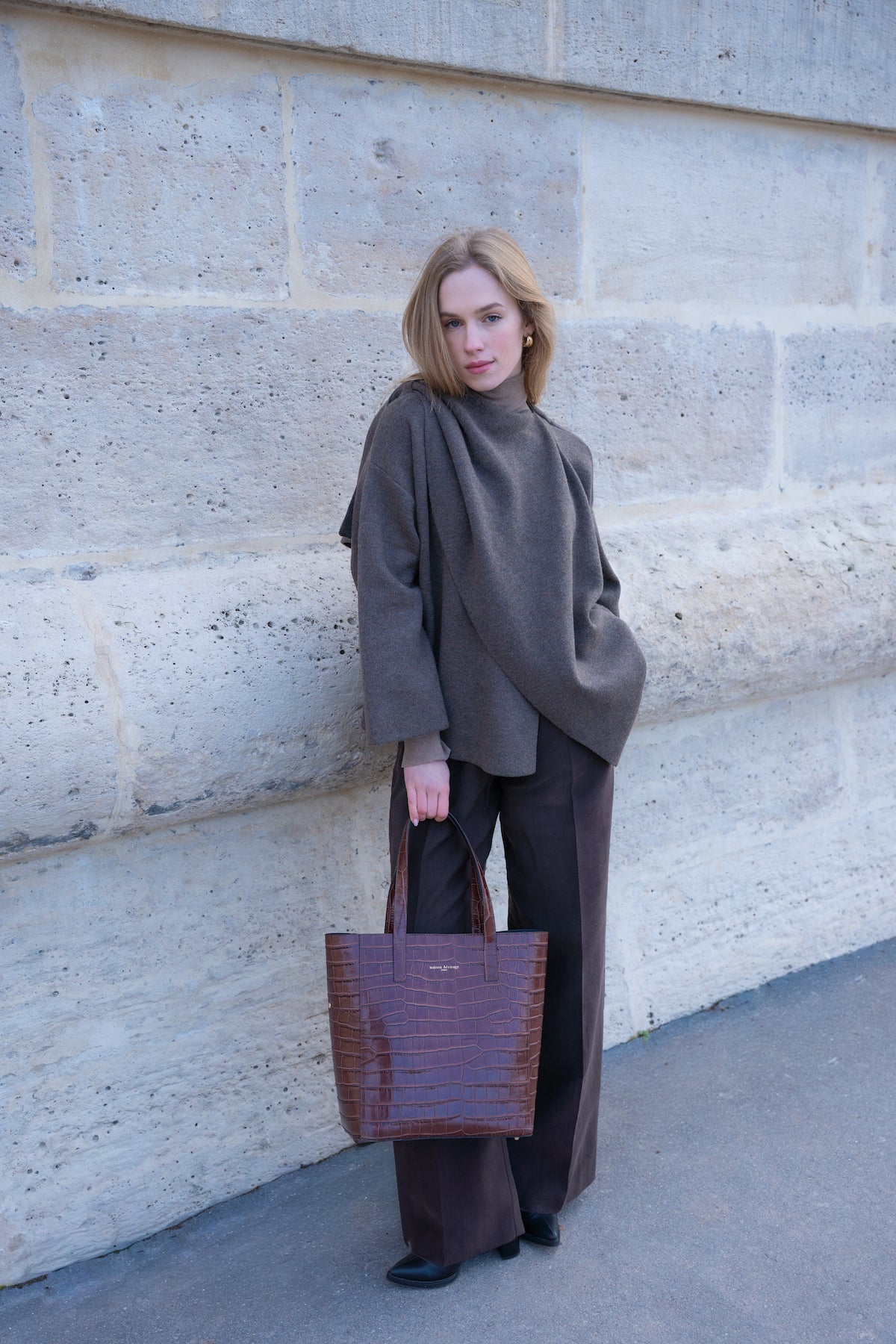 Sac Cabas Runa - Marron