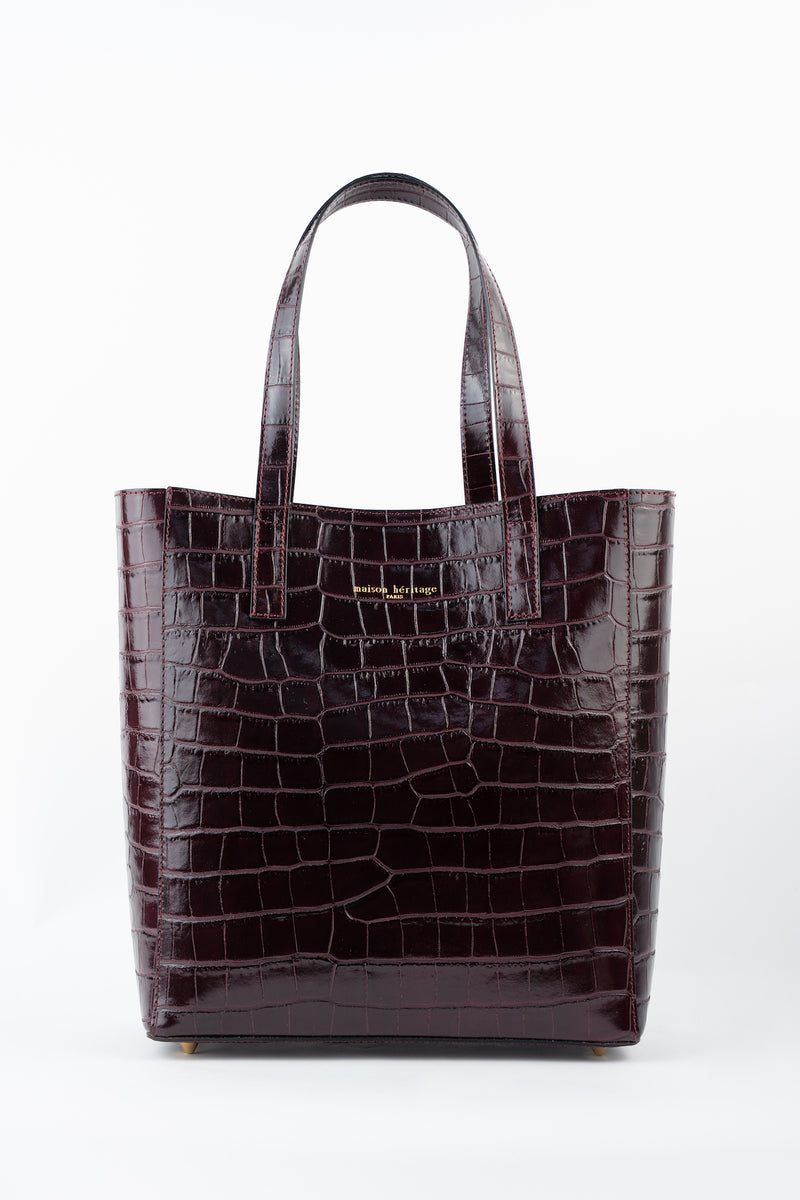 Sac Porté-Épaule Runa - Bordeau