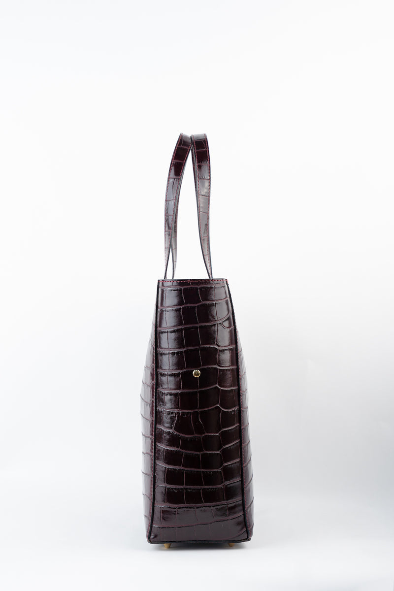 Sac Porté-Épaule Runa - Bordeau