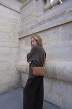 Sac Bandouliere Saga - Camel Fonce