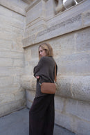 Sac Bandouliere Saga - Camel Fonce
