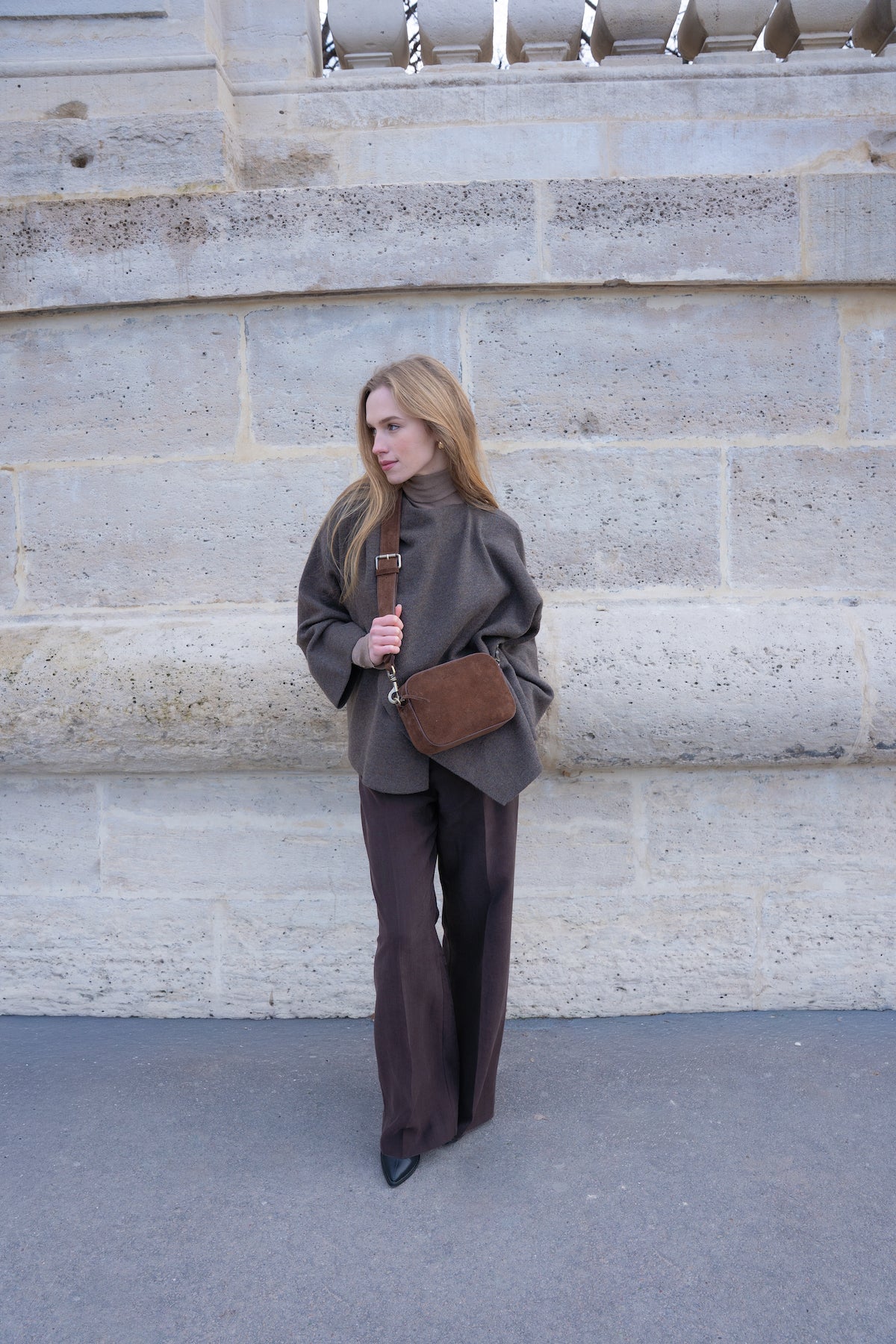 Sac Bandouliere Saga - Marron