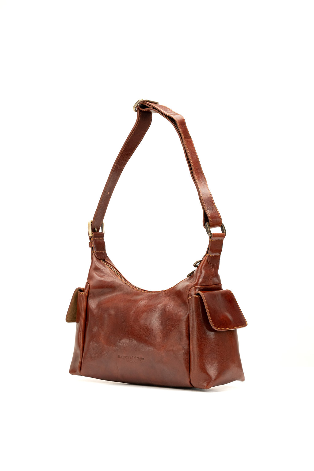 Sac Porté-Épaule Sandi Vintage - Marron