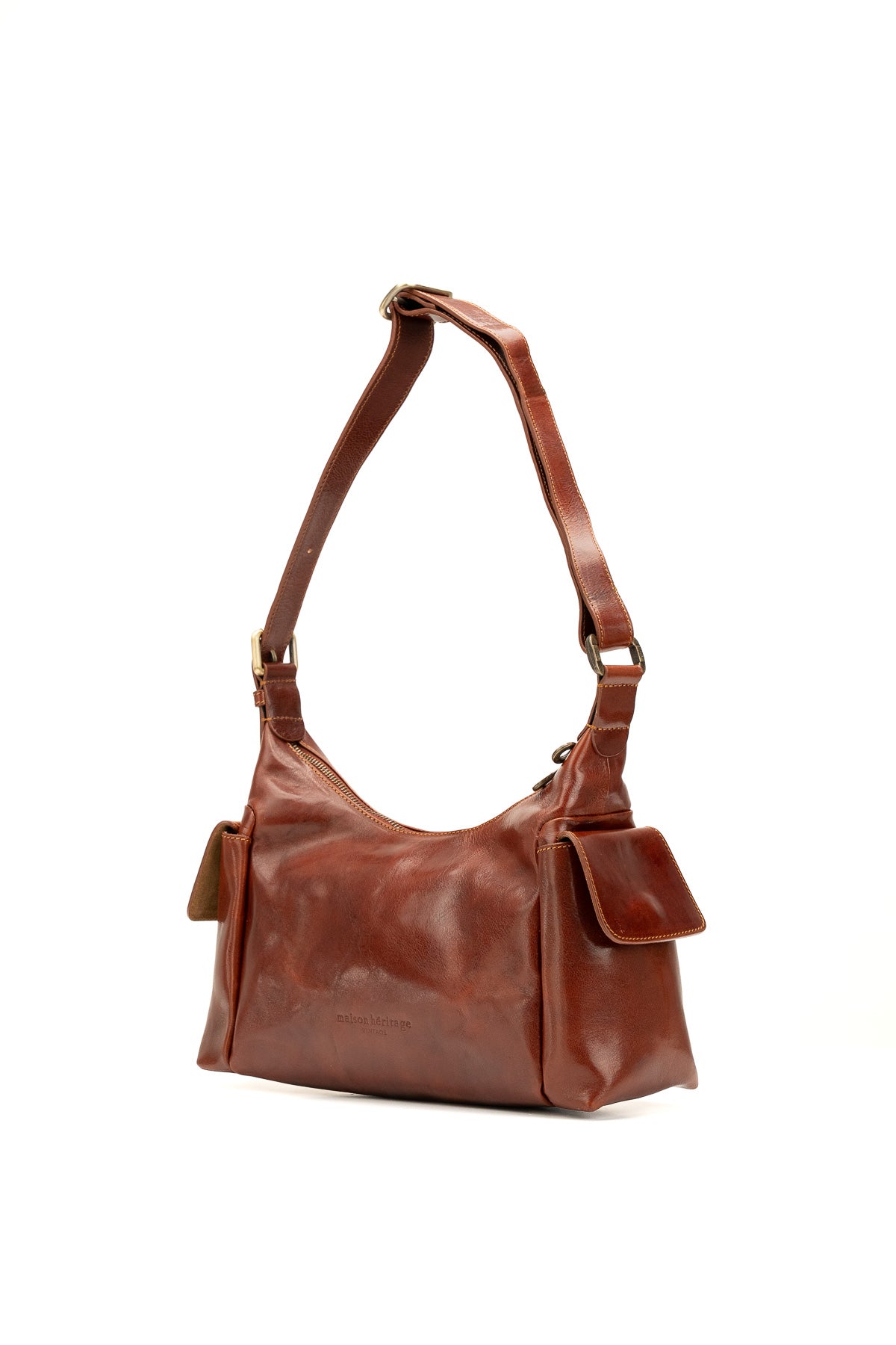 Sac Porté-Épaule Sandi Vintage - Marron