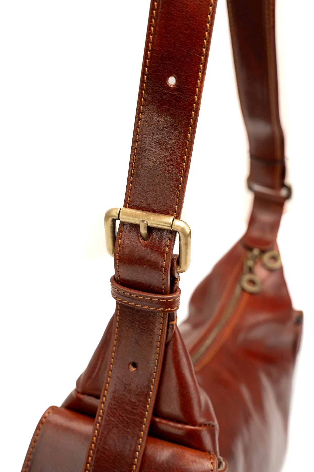 Sac Porté-Épaule Sandi Vintage - Marron