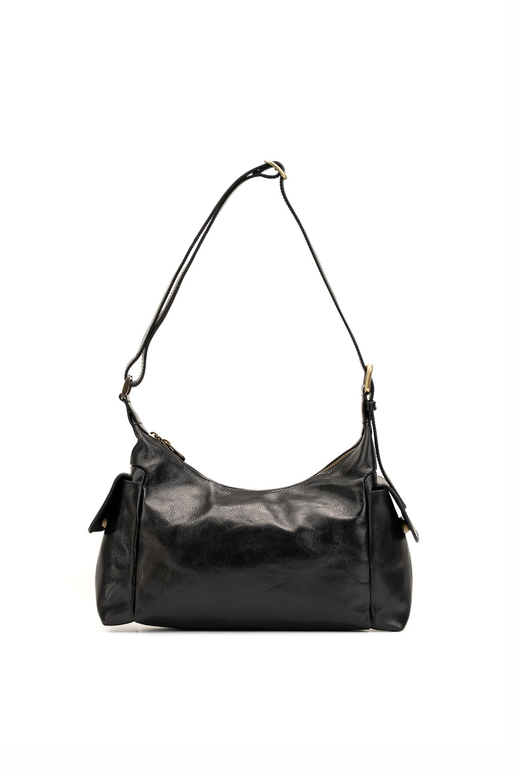 Sac Porté-Épaule Sandi Vintage - Noir