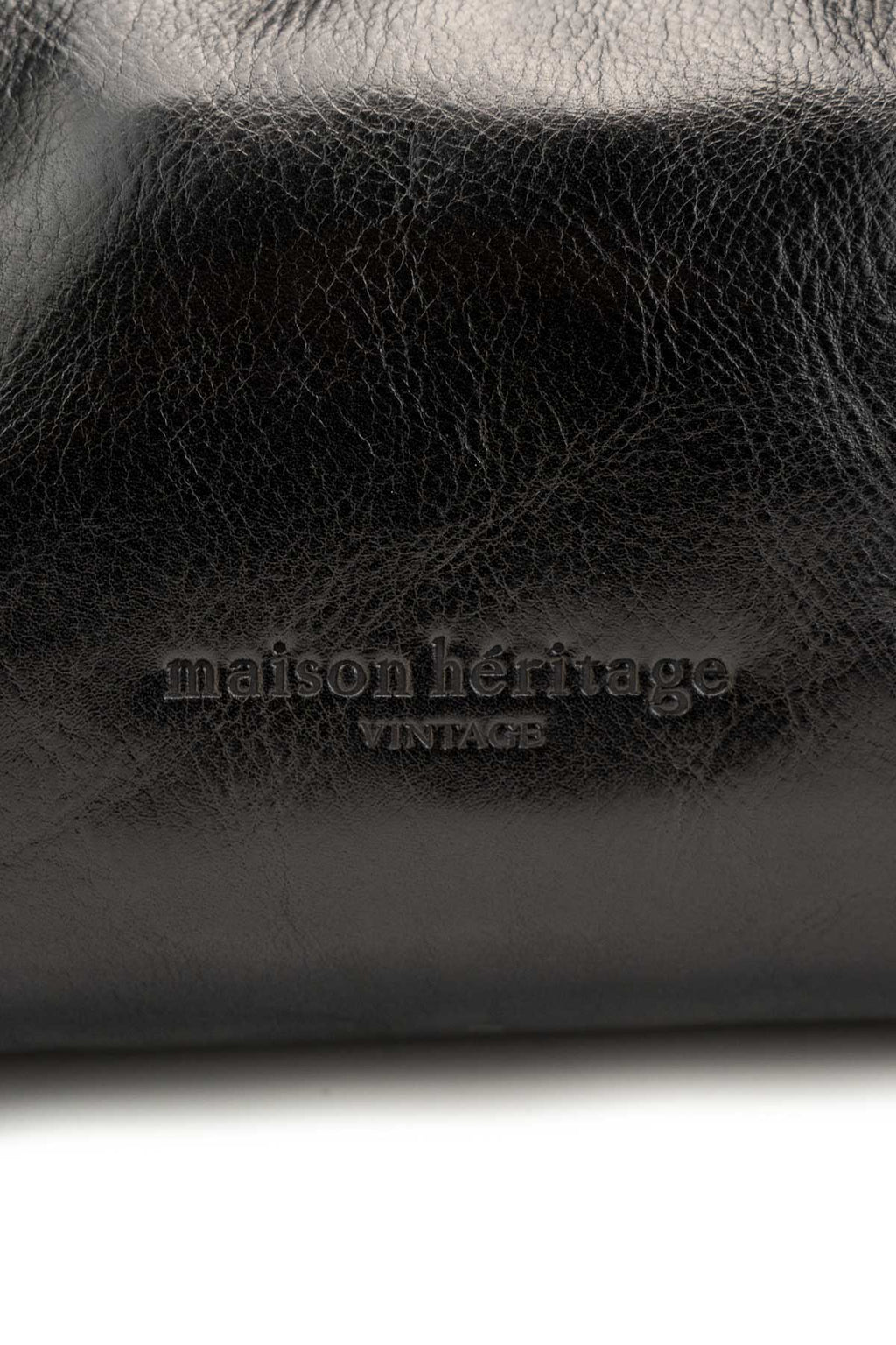 Sac Porté-Épaule Sandi Vintage - Noir