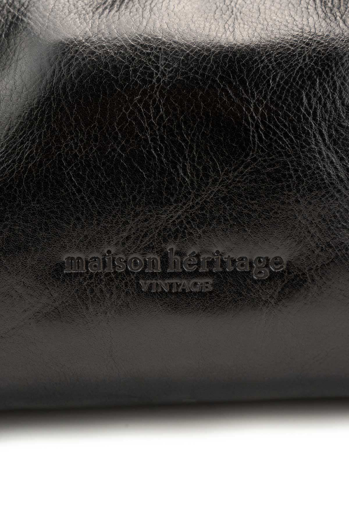 Sac Porté-Épaule Sandi Vintage - Noir