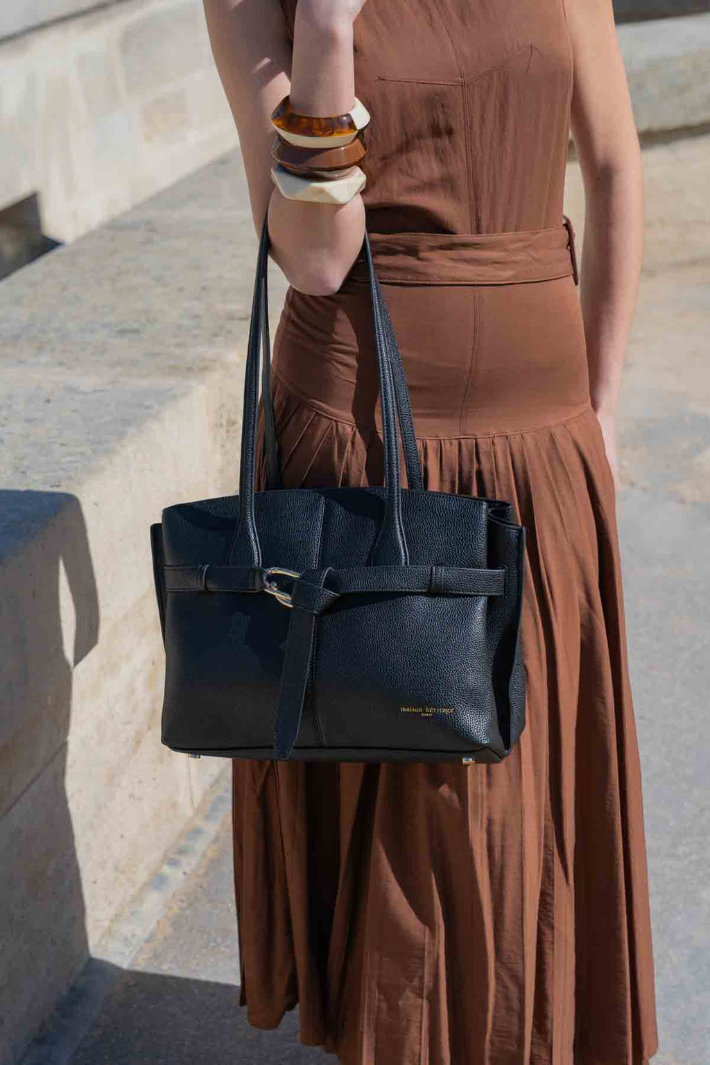 Sac A Main Sia - Noir